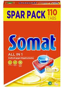 Somat All in 1 Spülmaschinen Tabs, 110 Tabs Amazon Spar-Abo