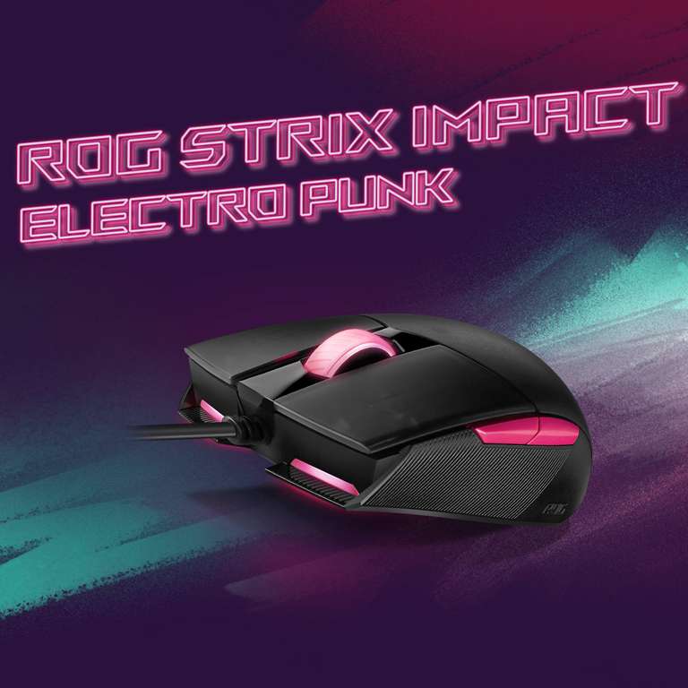 ASUS ROG Strix Impact II Electro Punk, USB