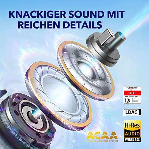 [Amazon] soundcore by Anker Liberty 4, Bluetooth In-Ear Kophörer mit Noice Cancelling um 107,89