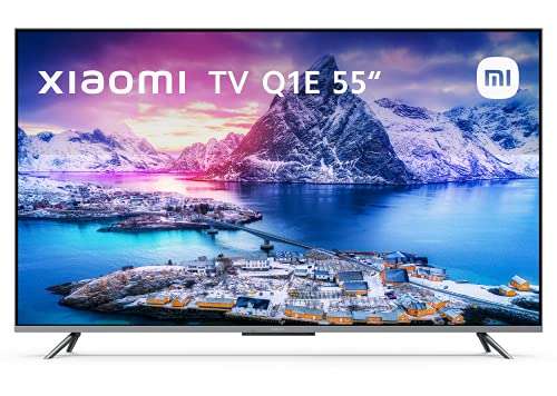 Xiaomi QLED Q1E 55" (Frameless, Metal Design, UHD, Dolby Vision, HDR 10+, Android 10, Netflix, Google Assistant, Bluetooth, HDMI 2.1, USB)