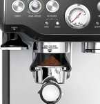 Amazon Prime Day - Sage Appliances the Barista Express Espressomaschine mit Milchaufschäumer, Siebträgermaschine, SES875BTR, Schwarzer