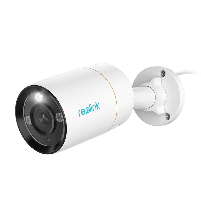 Reolink RLC-1212A 4K Außen-Überwachungskamera mit 2 Wege Audio, Farbnachtsicht, Personen-/Autoerkennung, Micro SD Card Slot