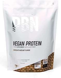 Premium Body Nutrition Veganes Protein Schokolade Haselnuss 1 kg