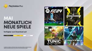 PlayStation Plus Essential Mai 2024: FC 24, Ghostrunner II, Tunic und Destiny 2 - Ligthtfall DLC