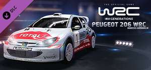 "WRC Generations: Peugeot 206 WRC 2002 DLC" gratis auf Steam bis 17. November (Hauptspiel wird benötigt)