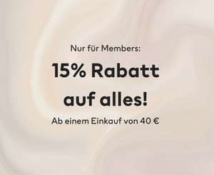 H&M: 15% Rabatt auf alles ab 40€ Bestellwert für Member + 5% Extra-Rabat in der App