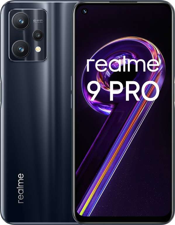 Realme 9 Pro 5G, 6/128GB, Midnight Black