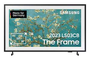 Samsung QLED The Frame 32 Zoll Fernseher (GQ32LS03CBUXZG, Deutsches Modell) [2023]