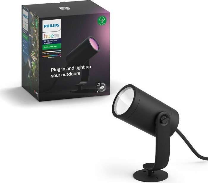 Philips Hue White and Color Ambiance Lily Gartenspot Starter-Kit