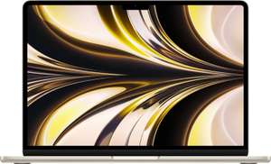 Apple MacBook Air Starlight, M2 8/8 Core, 8/256GB, QWERTY Tastatur