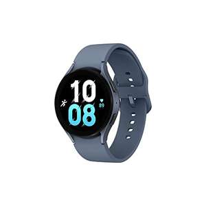 Samsung Galaxy Watch5 Smartwatch, Gesundheitsüberwachung, Sportuhr, Lange Akkulaufzeit, 4 G, 44 mm, Blau, FR Version