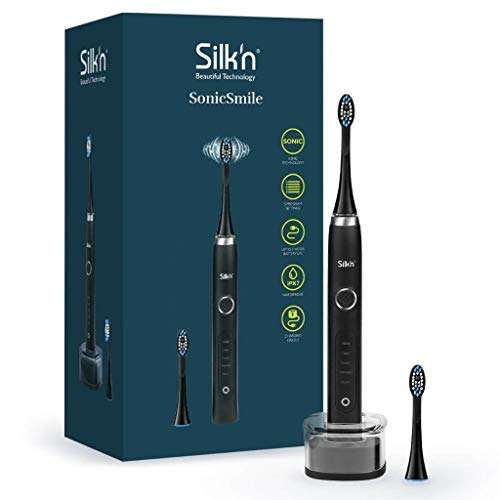 Silk'n SonicSmile Black - Elektrische Zahnbürste (31.000 Vibrationen) - neuer Bestpreis