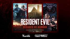 "Residen Evil - Decades of Horror Spiele Bundle" 11 Resident Evil Games als Steamkeys bei Humble Bundle