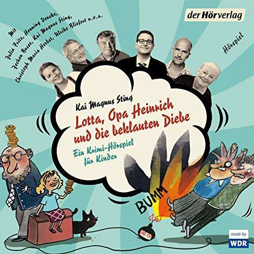 Preisjäger Junior / Hörspiel: "Lotta, Opa Heinrich und die beklauten Diebe" von Kai Magnus Sting als Stream oder Download