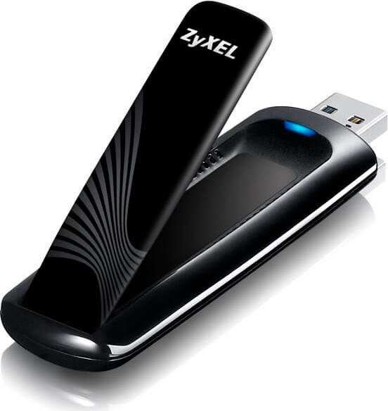 ZyXEL AC1200 DualBand USB Wlan Stick, 2.4GHz/5GHz, USB-A 3.0