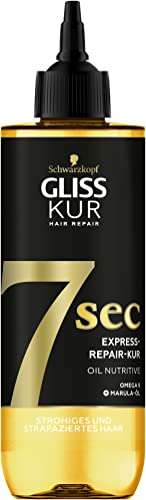 Gliss Kur 7 Sec Express-Repair Kur Oil Nutritive (200 ml)