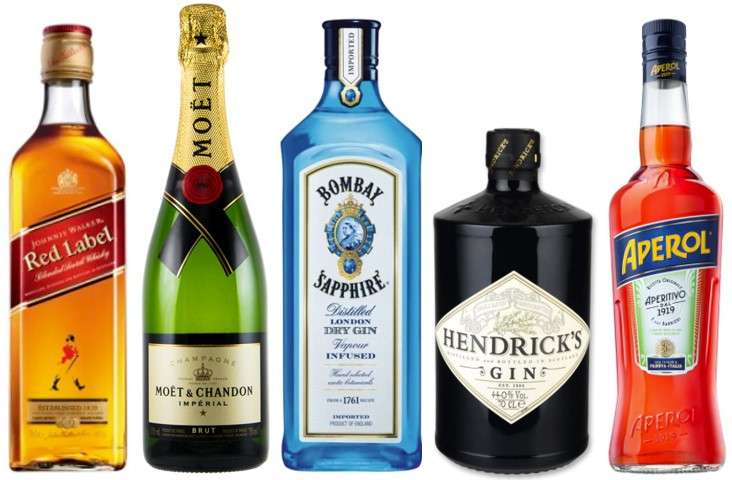 BOMBAY Sapphire 0,7l (HENDRICK'S Gin/Aperol/Bier/Campari/Moёt/Pommery/Whisky..)