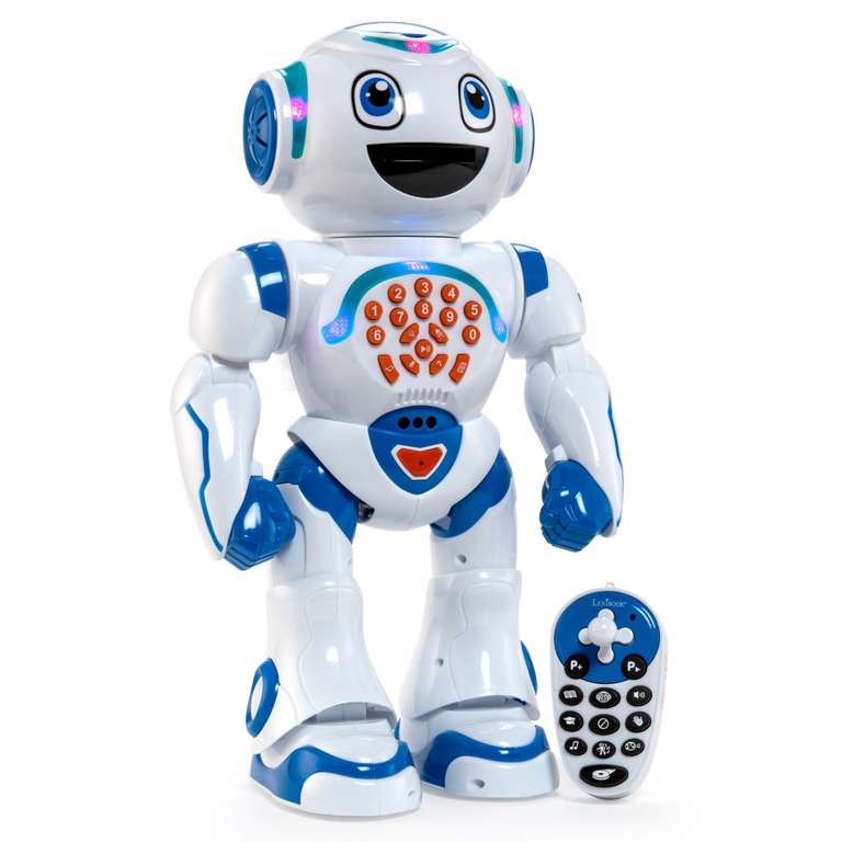 Lexibook ROB85DE Powerman Star-Ferngesteuerter laufender sprechender Spielzeugroboter