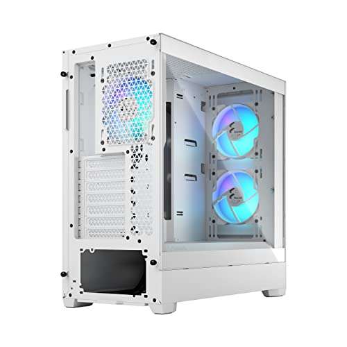 Fractal Design Pop Air RGB White - Tempered Glass Clear PC-Gehäuse