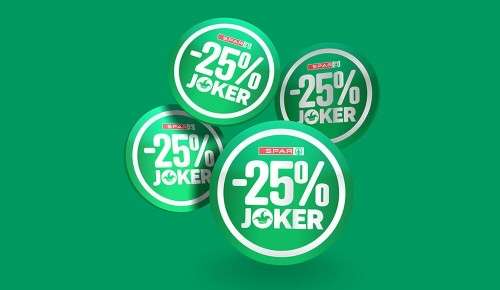Spar: 25% Rabatt Sticker & Joker ab 07.03 - 20.03