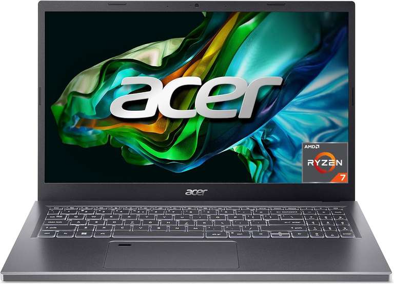 Acer Aspire 5 (A515-48M-R3AE) Laptop | 15, 6" FHD Display | AMD Ryzen 7 7730U | 16 GB RAM | 1 TB SSD
