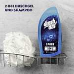 Duschdas 6er Pack 2 in 1 Duschgel & Shampoo Sport im Spar-Abo