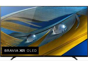 SONY XR-55A80J - 55 Zoll OLED Fernseher mit nativer 100/120 Hz Bildwiederholfrequenz