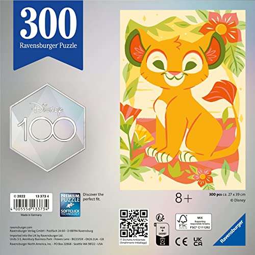 Ravensburger Puzzle 13373 - Simba - 300 Teile Disney Puzzle