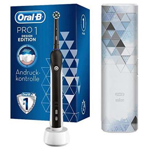 Oral-B Pro 1 750 Black Edition Elektrische Zahnbürste