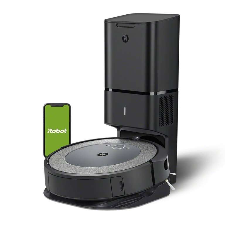 iRobot Roomba Saugroboter i3+ (I3558409) mit Clean Base Absaugstation & 5 Jahre PlusGarantie