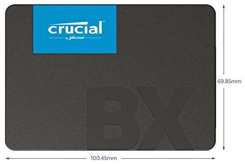 Crucial BX500, 2TB SSD, SATA