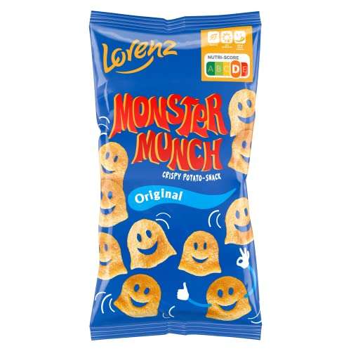 Lorenz Snack World Monster Munch Original, 12er Pack (12 x 75 g)