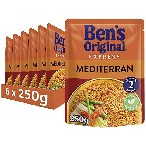 6x 250g Ben's Original Express-Reis, verschiedene Sorten