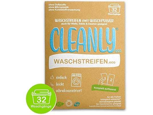 CleanlyEco Waschstreifen - 32 Stück