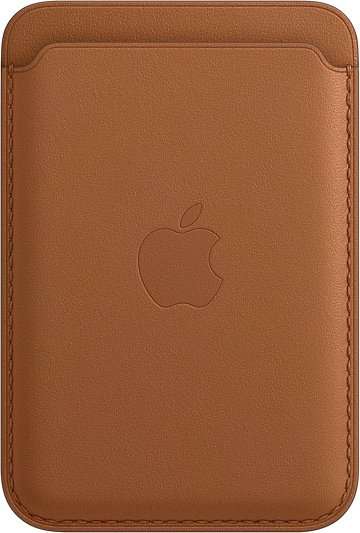 Apple iPhone "Leder Wallet" mit MagSafe (sattelbraun)