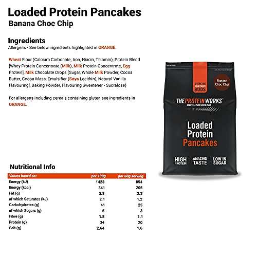 1kg Loaded Protein Pancakes "Banane-Schoko-Chip"