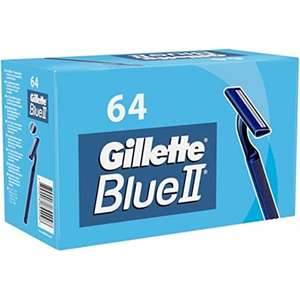 64x Gillette Blue II Einwegrasierer