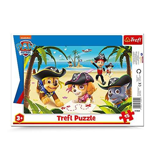 Trefl, Puzzle, Rahmenpuzzle mit Unterlage, 15 Teile