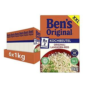 6kg Ben's Original-Langkorn-Reis im Kochbeutel