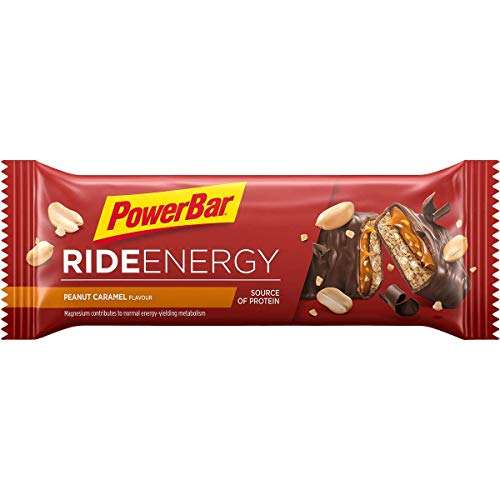 18x Powerbar "Ride Bar" Power Riegel (Peanut Caramel)