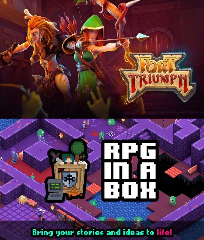 "Fort Triumph" + "RPG in a BOX" (Windows PC) gratis im Epic Games Store ab 1.12. 17 Uhr