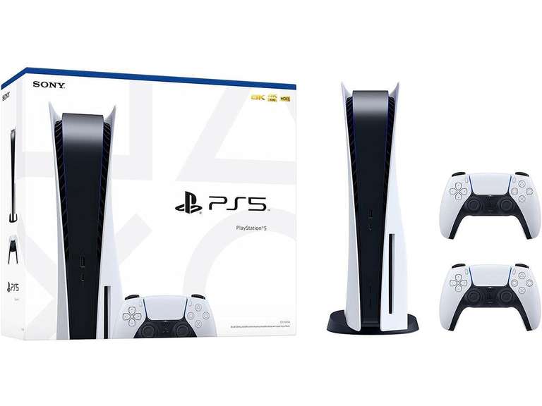 PlayStation 5 Disc Edition od. Disc Edition + 2 Controller