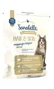 Sanabelle Hair & Skin | Katzentrockenfutter für Rassekatzen | 6 x 400 g