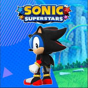 "Sonic Superstars - Shadow-Kostüm DLC für Sonic" (PS4 / PS5 / XBOX / Switch/ Steam / Epic Games Store)