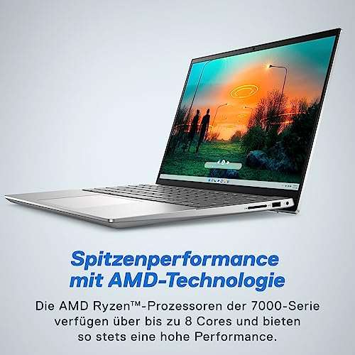 Dell Inspiron 14 5435 Laptop 14 Zoll FHD Display, AMD Ryzen 7 7730U, 16 GB RAM, 1 TB SSD