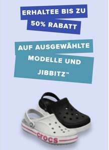 Crocs: Bis zu 50% Rabatt auf ausgewählte Modelle + gratis Lieferung