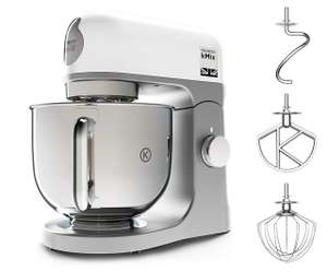 Kenwood kMix KMX750WH Küchenmaschine, 5 l Edelstahl Schüssel, Safe-Use-Sicherheitssystem, Metallgehäuse, 1000 Watt