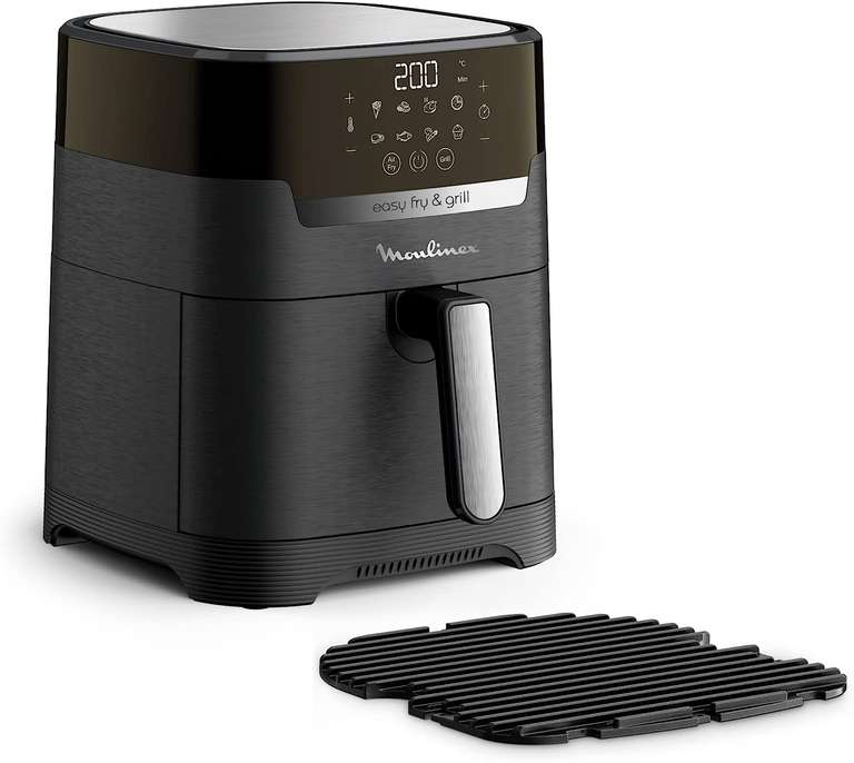 Moulinex Easy Fry & Grill Digital 2-in-1 Heißluft-Fritteuse + Grill