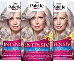 3x Palette Intensiv Creme Coloration 10-91/240 Pudriges Silberblond Stufe 3