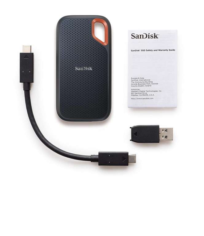 SanDisk Extreme 1 TB Portable SSD V2, USB-C